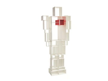 ROBOX - Open double-sided metal bookcase by Casamania & Horm - view 3